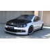 Накладка сплиттер на передний бампер на Volkswagen Scirocco III R-Line